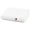 Tommy Hilfiger - Asciugamano per ospiti, bianco, spugna boucle, 520 g/m², 100% cotone pettinato, passamaneria jacquard e ricami, morbido e assorbente, 40x60 cm