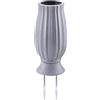 Bocola Vaso per cimitero per decorazioni tombali con punte in metallo, supporto per fiori artificiali, fiori finti per esterni, lapide commemorativi, simpatia per la perdita dei propri cari