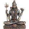 Veronese Design Statua del dio indù Shiva Signore dell'Energia Divina con Tridente e Damaru