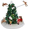 LEMAX Giostra in movimento con luci led Reindeer Races H20,5x20x20 cm