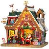LEMAX CASA di Babbo Natale - Santa's Cabin cod 35554 Village PRESEPE