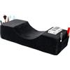 Toymay Cuscino ergonomico per extension per ciglia, in memory foam, cuscino ergonomico per il contorno delle ciglia, cuscino da viaggio (nero)