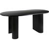 Atmosphera Tavolo da Pranzo Olova cm.180x90 in MDF colore Nero
