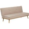 Atmosphera Divano Letto Clic Clac Dohan 3 Posti colore Beige