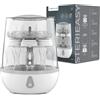 Nuvita STERIEASY 1083 - Sterilizzatore Biberon Elettrico a Vapore - Fino a 6 biberon in soli 6min - Piastra Riscaldante Acciaio Inox Facile da Pulire- Senza BPA - Design italiano