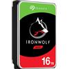 Seagate IronWolf ST16000VN001 disco rigido interno 16 TB 7200 Giri/min 256 MB 3.5" Serial ATA III - ST16000VN001