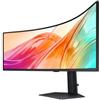 SAMSUNG MONITOR CURVO 49 LED VA 32:9 DQHD 5MS 350 CDM 120hz, PIVOT, USB-C DOCK, DP/HDMI, MULTIMEDIALE, VIEWFINITY S9 S49F95U