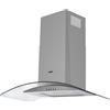 EffeZeta Samet Cappa WETH 90 inox da parete 90 cm cupolino in vetro