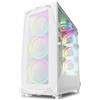 SHARKOON CASE REV300 FULL-TOWER, SIDE GLASS WHITE