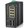ZYXEL SWITCH INDUSTRIALE MANAGED, 12X GIGABIT POE 240W, DIN RAIL, ALIM. 12-58V DC