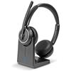 Lindy L118 Cuffia Wireless da Ufficio - inclusa la base di ricarica