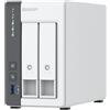 QNAP NAS TS-216G, 2-BAY ARM 4C 2.0GHZ , 2 X SATA 6GB/S 3.5"/2.5", 4GB RAM ON-BOARD, 1 X GBE, 1 X 2.5