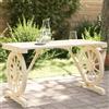 Vidaxl Tavolo da Giardino 115x55x65 cm in Legno Massello di Abete