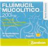 Zambon Company Fluimucil Mucolitico 200 mg - Granulato Per Soluzione Orale Senza Zucchero Gusto Arancia 30 bustine