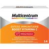 Haleon Multicentrum Difese Immunitarie Boost Vitamina C 28 Bustine - Integratore Immunostimolante