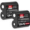 FLSTOR Batteria al litio CR-P2 (2)
