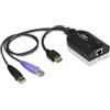 Aten Ka7168 Hdmi Usb Virtual Media Kvm Adapter Cable With Smart Card Reader (cpu Module) - KvM-/audiO-/usB-Extender