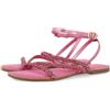 GIOSEPPO Sandali Fucsia in Pelle con Strass per Donna SORLINGAS