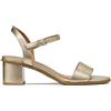 Geox D Aurely 50 B, Sandali con Tacco Donna, Lt Gold, 39 EU