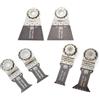 FEIN Best of E-Cut StarlockPlus Wood & Metal 6 lame da taglio in profondità E-Cut per operazioni di taglio in legno e metallo, Attacco Starlock Plus