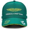 Aston Martin F1 Cappellino Lance Stroll 2024 - Unisex - Verde - Taglia Unica