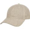 Stetson Cappellino in Lino Sydell Donna/Uomo - Baseball cap Berretto Estivo Fibbia Metallo, con Visiera, Fodera Estate/Inverno Estate - L (58-59 cm) Beige-mélange