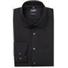 OLYMP Camicia da uomo a maniche lunghe, Luxor, raso, 465 Modern Fit 20,19 Global Kent, Nero 68., 43