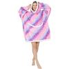 SPSHODOW Coperta con Cappuccio Oversize - Coperta Indossabile in Pile Sherpa da Donna Adulta Coperta con Cappuccio Gigante Calda e Accogliente Felpa Soffice per Donna e Uomo
