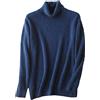 Youllyuu Uomo 100% Visone Cashmere Maglia Dolcevita Maglione Di Grandi Dimensioni Casual Pullover Solido Base Shirt