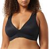sloggi Donna Zero Feel Flow Bralette, Nero, XS