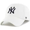 47 Berretto Curvo della Marca Franchise New York Yankees, Bianco, M