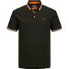 Jack & Jones Polo Uomo, Verde Combo, 6XL