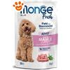 Monge Fresh Dog Adult Paté con Bocconcini ricco in Maiale e Ortaggi - Bustina Da 85 Gr - CONFEZIONE RISPARMIO