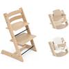 Stokke - Sedia Tripp Trapp in Rovere + Baby Set² + Cuscino