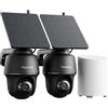 Reolink 5MP 360° Pan&Tilt Telecamera Wi Fi Esterno Kit Senza Fili 2,4/5 GHz WiFi