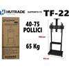 Carrello Supporto TV con Ruote HUTRADE TF-22 Orientabile 60-100 pollici mar
