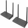 DIGITUS Wireless HDMI KVM Extender Set 200 m Full HD DS-55321 Black Full-HD / 2K