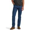 Wrangler Authentics Wrangler Men's Regular Fit Comfort Flex Waist Jean, Dark Stonewash, 38X32