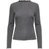 Only Onlemma Life LS Glitter Top Jrs Noos Onlemma Life LS Glitter Top Jrs Noos Donna (Pacco da 1)