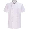 MISEMIYA - Giacca Cuoco Uomo - Giacca Cucina Uomo - Divisa Ristorante 6821-3XL, Giacca da Cuoco 6821B - Bianca