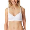 Schiesser Soft-BH mit Schale und Gleitenden Cups-Unique Micro Reggiseno, Bianco_181127, 7C Donna