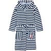Playshoes Accappatoio in pile per bambini, Vestaglia Unisex - Bambini e ragazzi, Ringel, 146/152