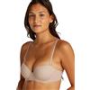 Calvin Klein Donna Reggiseno Push-up Spalline Rimovibili, Beige (Cedar), 4C