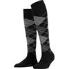 Burlington Marylebone W Kh lana al ginocchio fantasia 1 paio, Calzini lunghi Donna, Nero Black 3000, 36-41