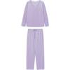 Women'secret Pijama de Manga Larga Pantalón Largo Colección Soft Touch Pigiama, Rosa Pallido, XS Donna