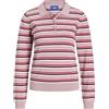 JACK & JONES Jxlilliana LS Polo Neck Knit, Violet Ice, XS