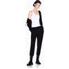 Armani Exchange Icon Project, Embroidered Tonal Logo Gilet Donna