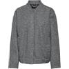 ONLY ONLGAIA Boucle Bomber OTW OS Bomber Bomber da donna Dark Grey Melange, XL, Grigio scuro mélange, XL