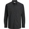 Jack & Jones Camicia da Uomo, Black/AOP: Ditsy AOP S24, S