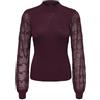 ONLY Onlannelina LS Highneck Knit Onlannelina LS - Maglia a Collo Alto Donna (Pacco da 1)